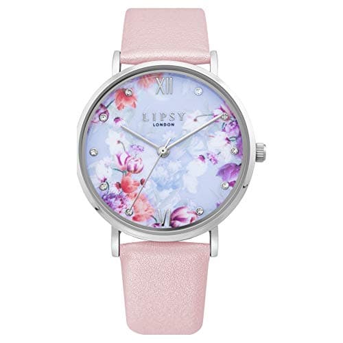 Image of Lipsy Womens Analogue Classic Quartz Watch with PU Strap LP656,Blue