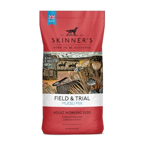 Image of Skinner’s Field & Trial Muesli Mix – Complete Dry Adult Dog Food, For Fussy Eaters, Mixed Kibble for Variety, 15kg