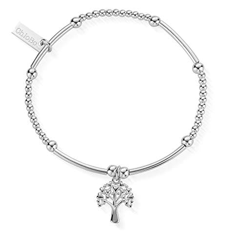 Image of ChloBo Cute Mini Heart Tree of Life Bracelet SBCM690