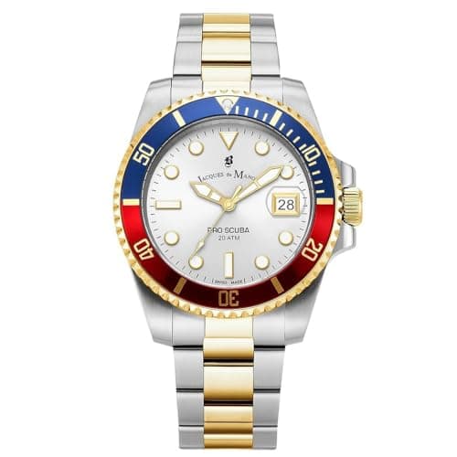 Image of Jacques Du Manoir JWG02704 Men's Analogue Watch with Stainless Steel Strap