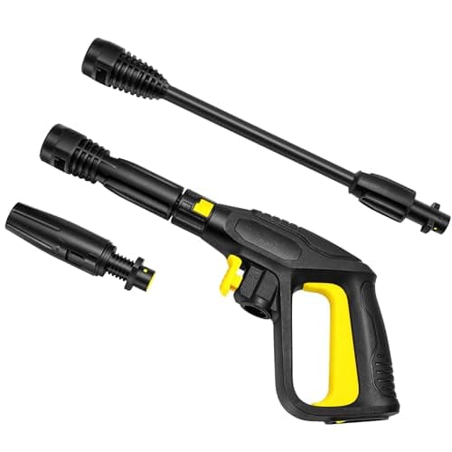 Image of M MINGLE High Pressure Washer Gun Replacement for Karcher K Series, K2, K3, K4, K5, K6, K7, Quick Release Variable Jet Lance with Adjustable Spray Nozzle, 4000 PSI, 12 GPM