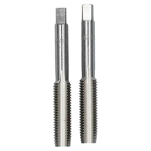 Image of AB Tools M12 x 1.5mm Metric Tap Set, Tungsten Steel, Taper and Plug Thread Cutter TD010