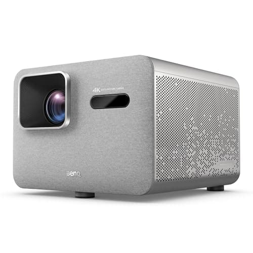 Image of BenQ TK705STi 4K HDR Short Throw Projector, 3000 ANSI Lumens, Google TV, Netflix, Low Input Lag, Auto Image Adjustment, Bluetooth, HDMI 2.1, MEMC, HDR10+, for Small Room, Quiet Projector