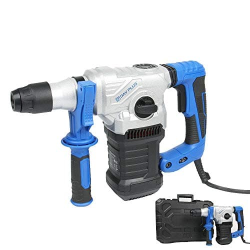 Image of Hammer Impact Drill Demolition Breaker 1500W Electric Multi-use 3 Modes 240V Corded Rotary Hammer Drilling Impact SDS Plus Chuck and Chisel Bits Set with Free Accessories&Case Tools for Concrete Wood