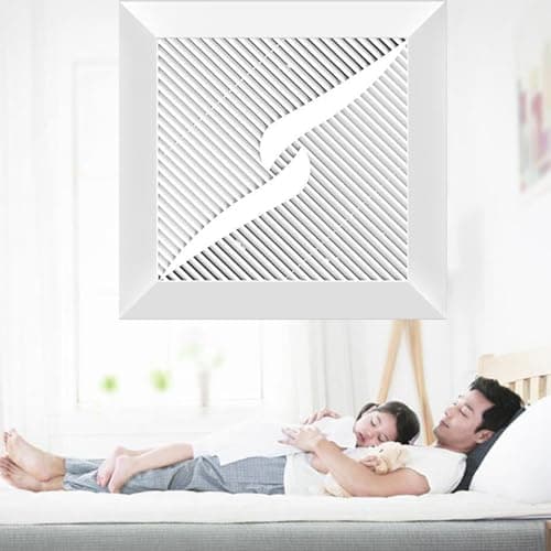 Image of BETAM Bathroom Ceiling Extractor Fan with Check Valve,Very Quiet Ventilation And Exhaust Fan,ABS Flame Retardant Panel,for Kitchen,Restroom,Home,Office,220M³/H,Water Proof,10 inches