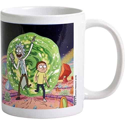 Image of Rick & Morty MG24438 Portal Mug- Multi-Colour, 0.31 liters