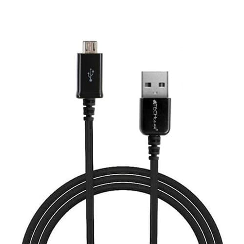 Image of TECHGEAR Extra Long (2m) MICRO Charger USB Data & Charging Cable Lead fits Amazon Kindle UK, Fire 7 2015-2019, HD 8 2015-2018, Fire HD 10 2017/2015, Kindle Oasis, Fire TV Stick, Fire TV Stick 4K/Max