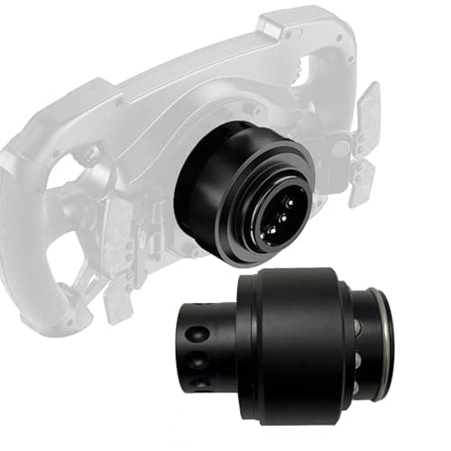 Image of Aluminum Alloy Extension Rod For MOZA R3/R5/R9 V3 /R12 V2/R16/R21 Direct Drive Wheel Base;work on For MOZA ES/ESX Lite TSW Truck/CS V2P / RS V2 Racing Steering Wheel (3.93IN/100MM)