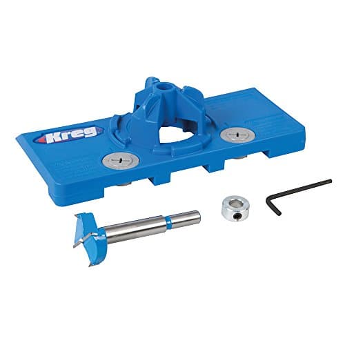 Image of KREG 377224 Concealed Hinge Jig - Blue