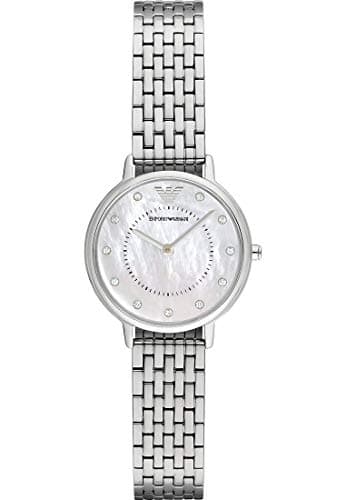 Image of Emporio Armani Watch for Women, Two Hand Movement, 28 mm na Stainless Steel Case with a Stainless Steel Strap, AR2511