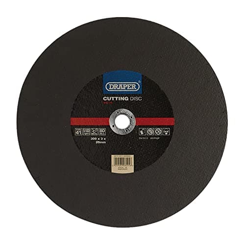 Image of Draper 300 x 3 x 20mm Metal Cutting Disc | Chop Saw & Petrol Cut-Off Saw accessory | Cutter Discs | 94776
