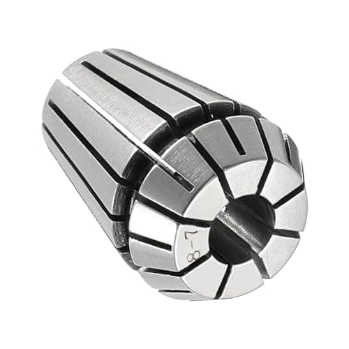 Image of CoCud Spring Collet Chuck, ER-20 Spring Collet 8mm Clamping Diameter, 40Cr Steel Convenient Disassembly Chuck - (Applications: for CNC Engraving Machine Tool)
