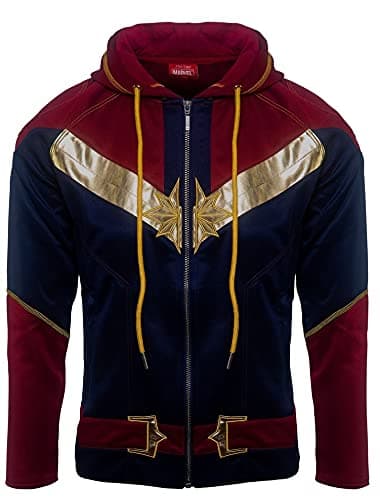 Image of Captain Marvel Hoodie for Women (Size: XL)