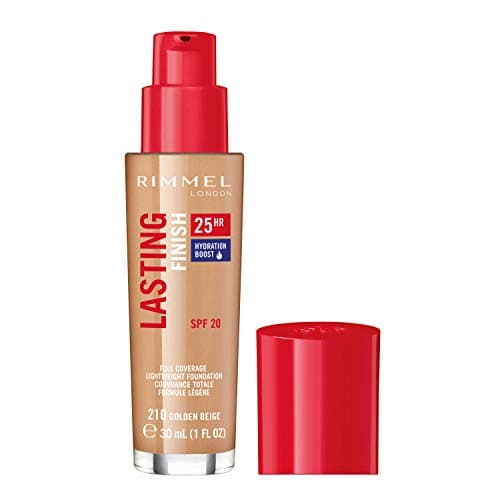 Image of Old Product & Packaging - Rimmel Lasting Finish 25 Hour Foundation Golden Beige