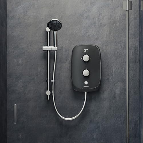 Image of Aqualisa Emerge Electric Shower - 8.5kW Space Grey MEFN31