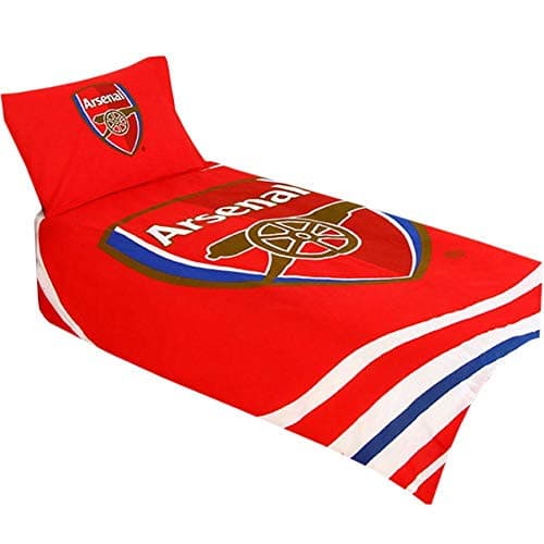 Image of Arsenal F.C. Official Pulse' Reversible Single Duvet Quilt Cover Set