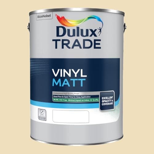 Image of DULUX TRADE VINYL MATT BUTTERMILK 5L