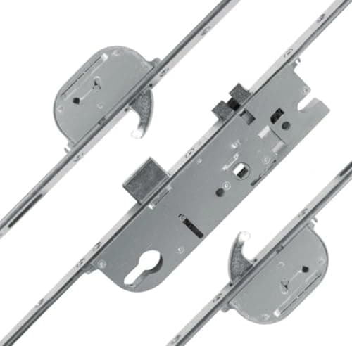 Image of MACO Lever Operated Latch & Deadbolt Single Spindle - 2 Hook 4 Roller - 35/92