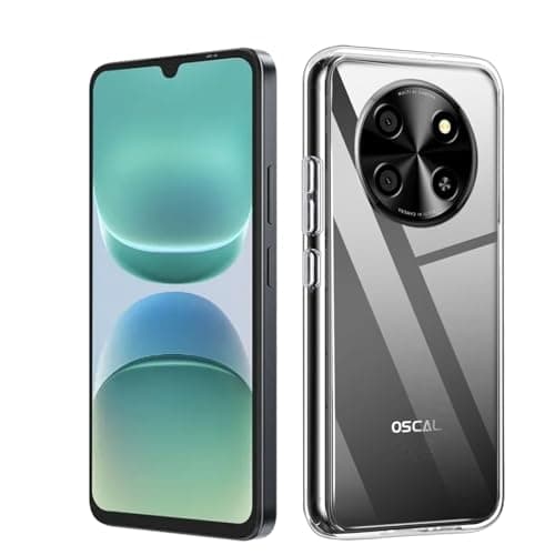 Image of XueqinHu Case Compatible with Oscal Tiger 8 Phone case Protector, Slim Fit Soft TPU Shockproof Anti-Scratch Phone Case Clear