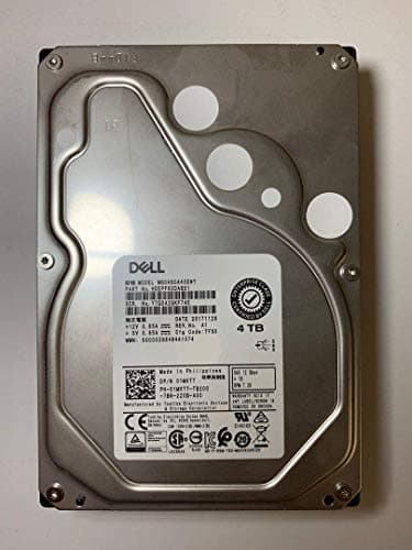 Image of Toshiba 4TB HDD 7.2K RPM 3.5" 12Gb/s SAS Hard Disk Drive Model: MG04SCA40ENY DP/N: 1MVTT (Refurbished)