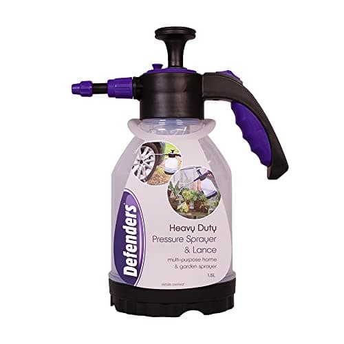 Image of Defenders Heavy Duty Pressure Sprayer & Lance – 15L, Garden Use with Weed Killer, Pesticides, Fertiliser, Home Use for Watering/Misting Plants and Cleaning