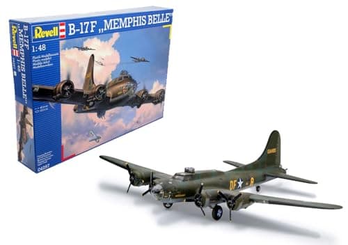 Image of Revell 04297 B-17F Memphis Belle 1:48 Scale Unbuilt/Unpainted Plastic Model Kit