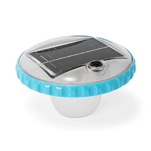 Image of Intex 28690E Solar Powered LED Floating Light with Auto On and Auto Off, Color Changing and Static White Mode Swimming Pool Party Lights