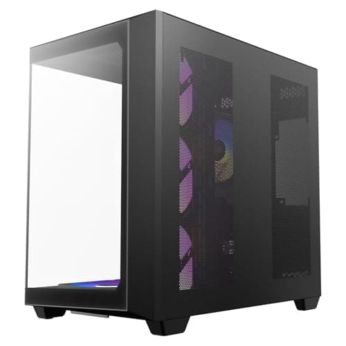 Image of Antec C5 ARGB Mid Tower Tempered Glass PC Gaming Case Black