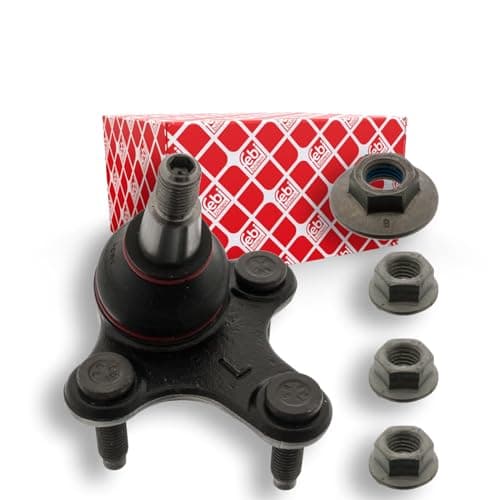 Image of febi bilstein 31485 Ball Joint with lock nuts, pack of one