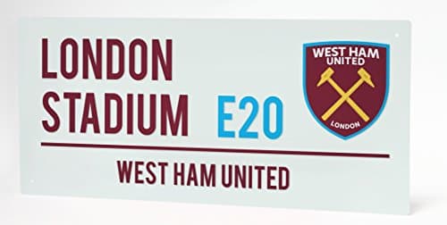 Image of West Ham United FC Metal Street Sign