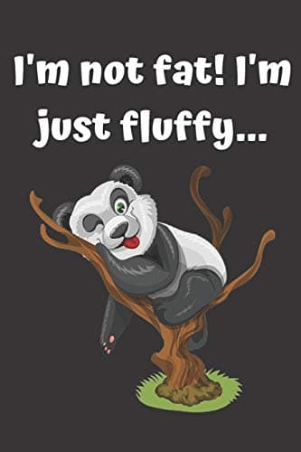 Image of Panda Notebook: pandas journal / pandas notebook / panda gifts / notebook / animal notebook / fat joke / funny humour gag book / for writing notes and ... (blank lined journal) for animal lovers