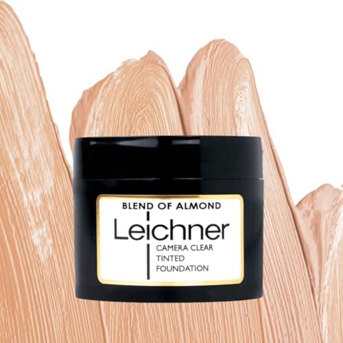 Image of New Leichner Camera Clear Tinted Face Make Up Foundation Blend Of Almond 30ml