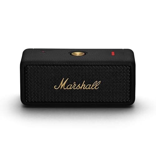 Image of Marshall Emberton II Portable Bluetooth Speaker, Wireless & Water Resistant - Black
