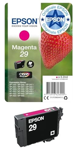 Image of Epson 29 Magenta Strawberry Genuine, Claria Home Ink