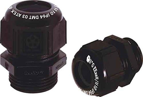 Image of LAPP 54115250 Cable Gland M40 Polyamide Black (RAL 9005) 10 pcs.