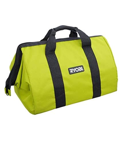 Image of New Ryobi 18" x 12" x 12" Contractors Heavy Duty Green Tool Bag