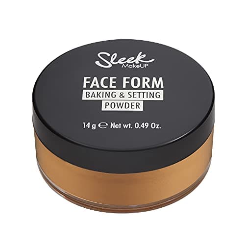 Image of Sleek MakeUP Face Form Baking & Setting Powder, Loose Setting Powder to Lock in Your MakeUP, Lightweight Formula, Medium, 14g