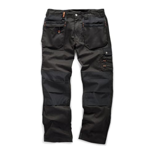 Image of Scruffs Men's Scruffs Worker Plus Trousers, Black, 28W UK