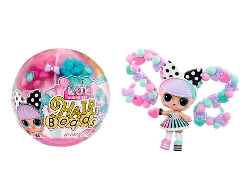 Image of L.O.L. Surprise! Hair Beads Tots - Collectible Doll with 60+ Hair Beads - Hair Beads Doll with DIY Hairstyles - Suitable for Girls and Boys Ages 4+