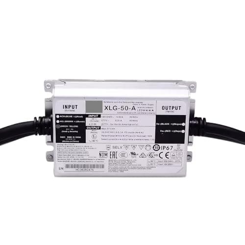 Image of BIANMTSW XLG-50 50W XLG-50-AB 22-54V constant power mode AC/DC LED Driver Built-in active PFC function 3 IN 1 Dimming