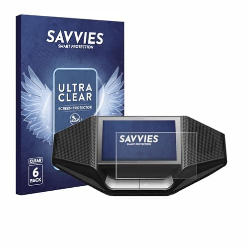 Image of Savvies 6 Pack Screen Protector compatible with Bosch Wireless discussion DCNM-WDE Protection Film Clear