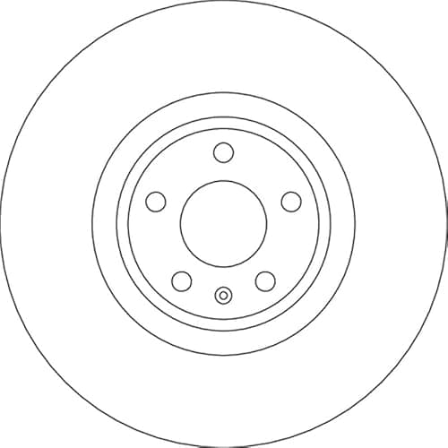 Image of TRW Set of 2 Front Brake Discs Compatible with Audi A4 Allroad B9 8WH 8WJ 8W2 8WC Avant 8W5 8WD A5 F53 F5P Sportback F5A F5F Q7 4MB 4MG 4MQ Van from 15->