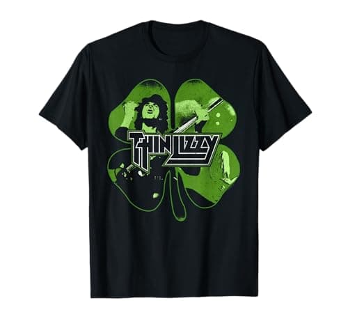 Image of Thin Lizzy Shamrock Infill T-Shirt