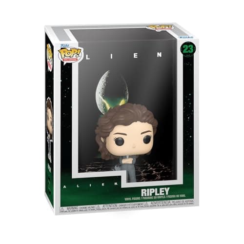 Image of Funko Pop VHS Cover: Alien - Facehugger - Ripley - Alien Classic - Collectable Vinyl Figure - Gift Idea - Official Merchandise - Toys for Kids & Adults - Sci-Fi Fans - Model Figure for Collectors
