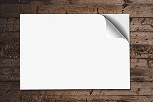 Image of A3 Plain Unprinted Desk pad, 90gsm Thick Paper, 50 Sheets per pad glued at The Bottom to Help Prevent Curling with Strong Grey Backboard