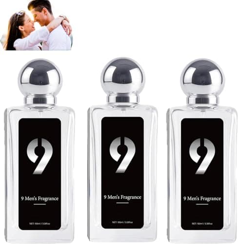 Image of Cologne for Men Perfume,9 Men's Fragrance Eau De Parfum,Portable Perfume Long-term and Lasting Spray Suitable for Various Occasions (3pcs)