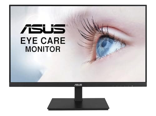 Image of ASUS VA27DQSB Eye Care Monitor – 27 inch, FHD (Full HD 1920 x 1080), IPS, Frameless, 75Hz, Adaptive-Sync, DisplayPort, HDMI, Eye Care, Low Blue Light, Flicker Free, Wall Mountable