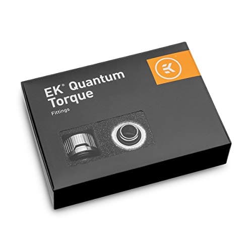 Image of EK Water Blocks compatible EK-Quantum Torque HTC 16 - 6er-Pack, silber