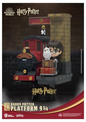 Image of Beast Kingdom Toys Harry Potter,Platform 9 3/4 Diorama Stage D-Stage Figure Statue