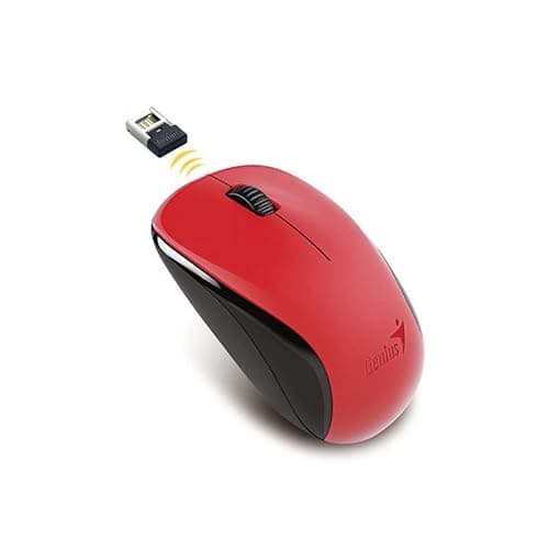 Image of Genius Mouse NX-7000 V2 Red 1200DPI SS Optical Wire USB PC